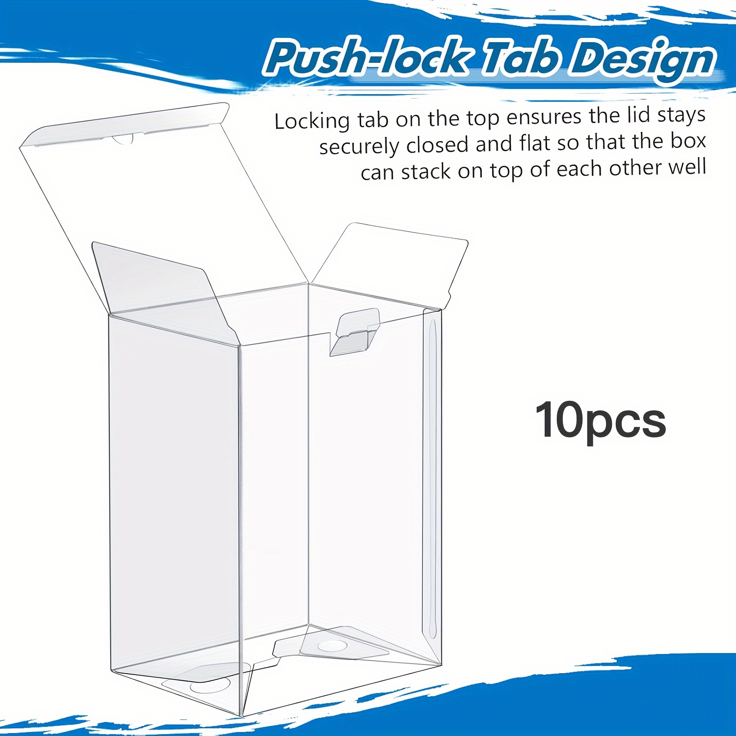 Funko Pop Protector - Estuche Transparente para Funko Pop de