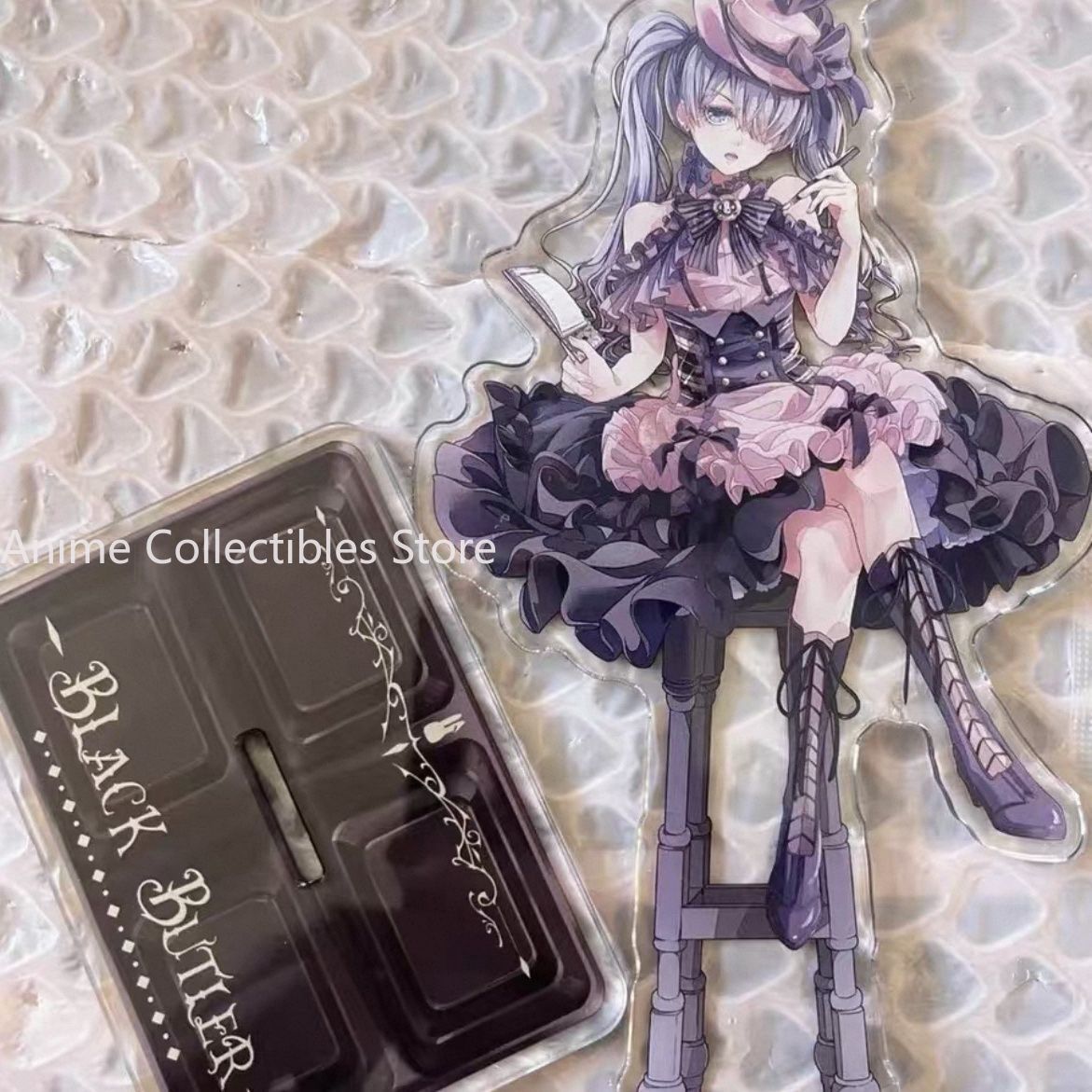 Action Figure Stand - Figura de Acrílico de Anime Black