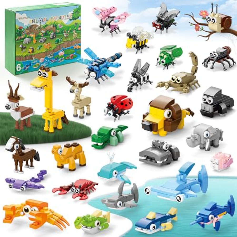 Building Block Mini - 30 Paquetes de Recuerdos para Fiestas,