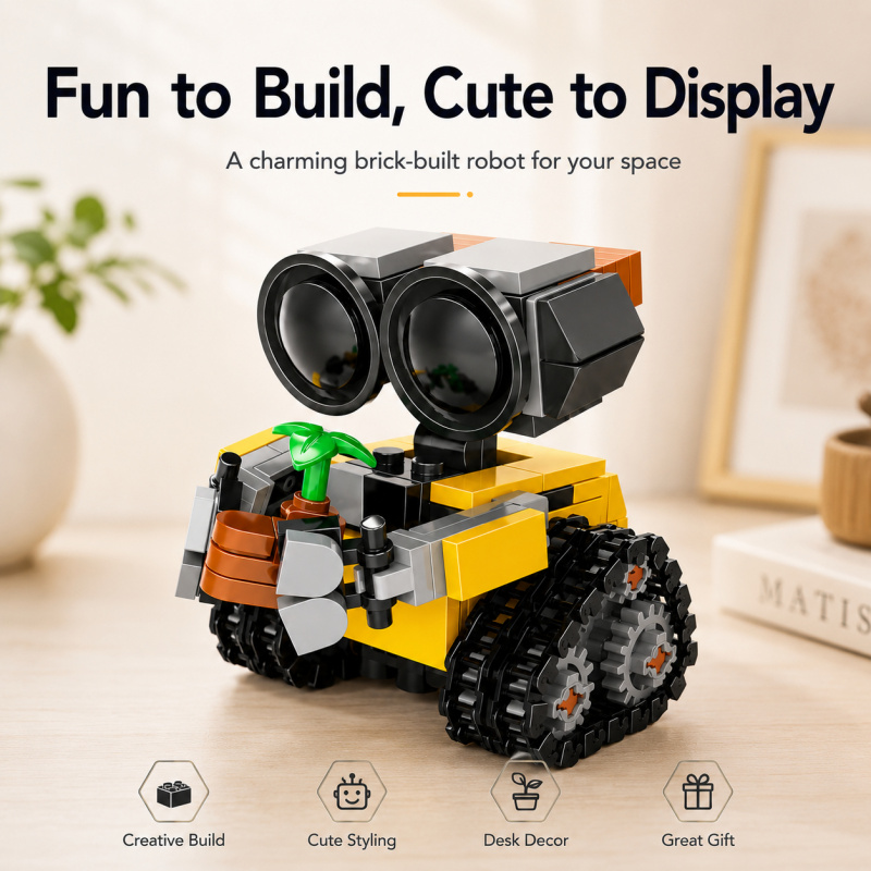 Building Block Mini - Set de Bloques de Construcción de