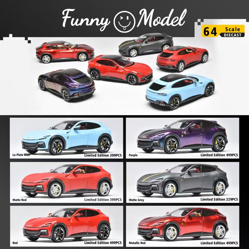 Die Cast Car 1 64 - Disponible en Stock, Divertido Modelo de