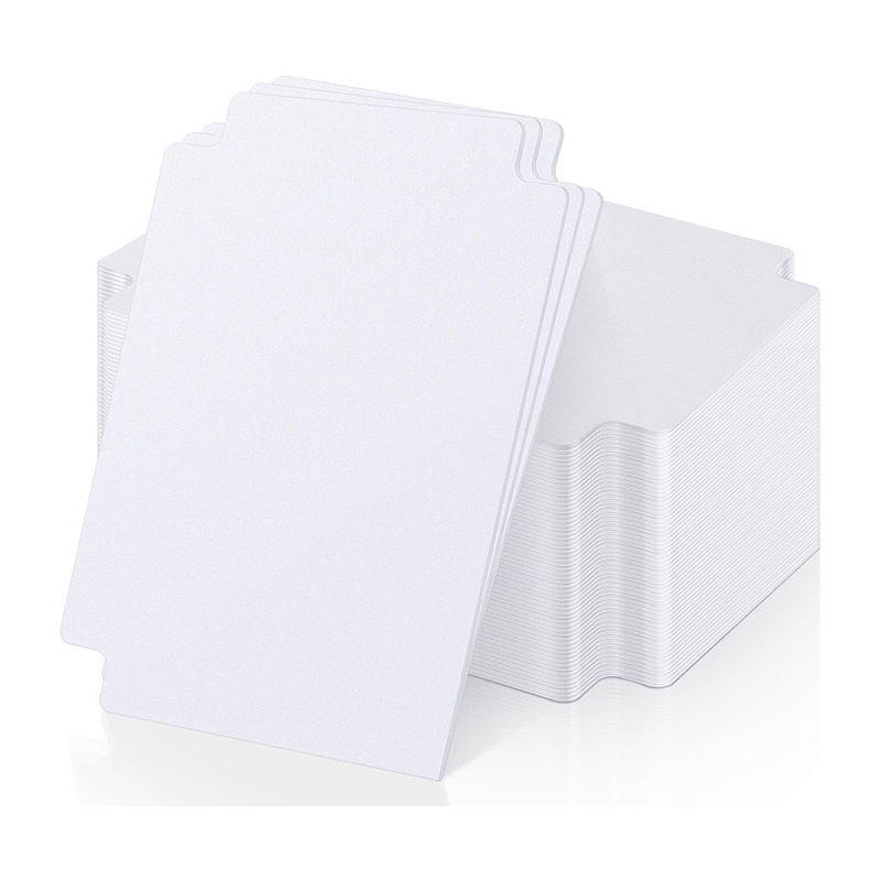 Trading Card Binder - AT21-caja de tarjetas en blanco, 120