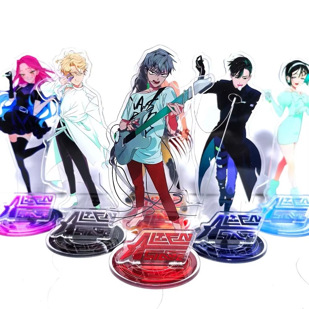 Action Figure Stand - Figura de Acción Acrílica Kawaii Alien