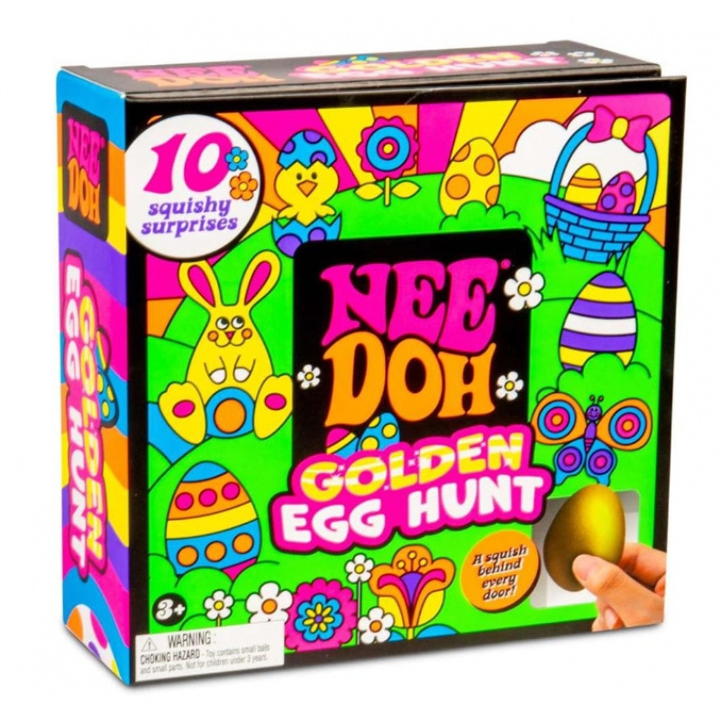 Mystery Box Blind Bag - Juguete Antiestrés Squishy de Huevos Dorados,