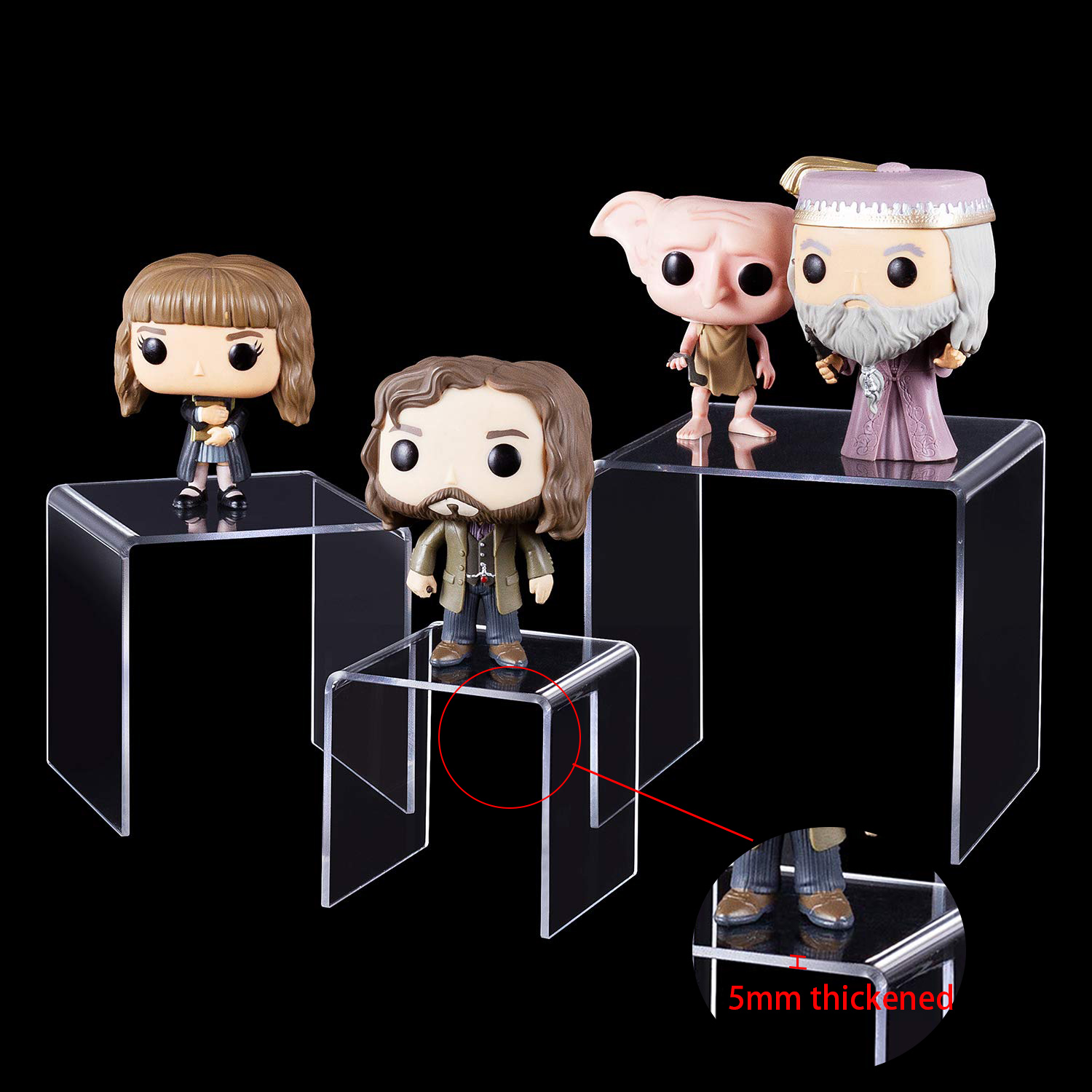 Pop Display Shelf - Estante de exhibición acrílico en forma
