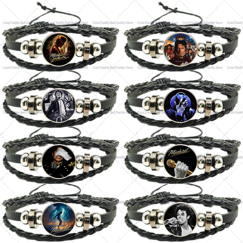 Vinyl Figure Blank - Pulsera Tejida de Michael Jackson para