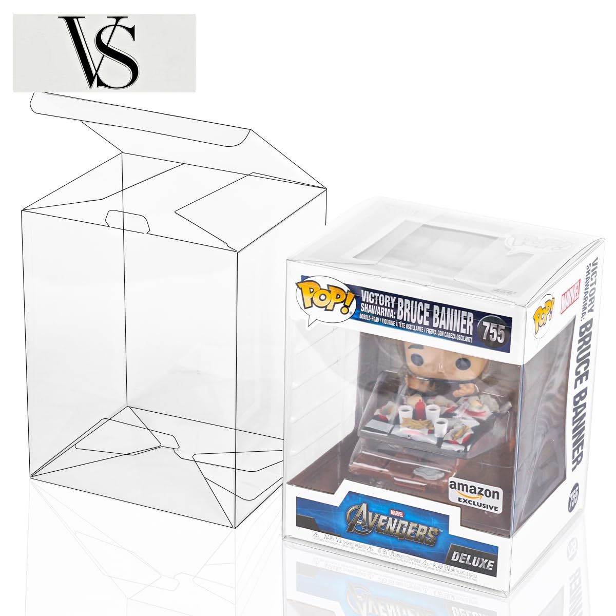 Funko Pop Protector - Protector de Plástico Transparente de 0.50