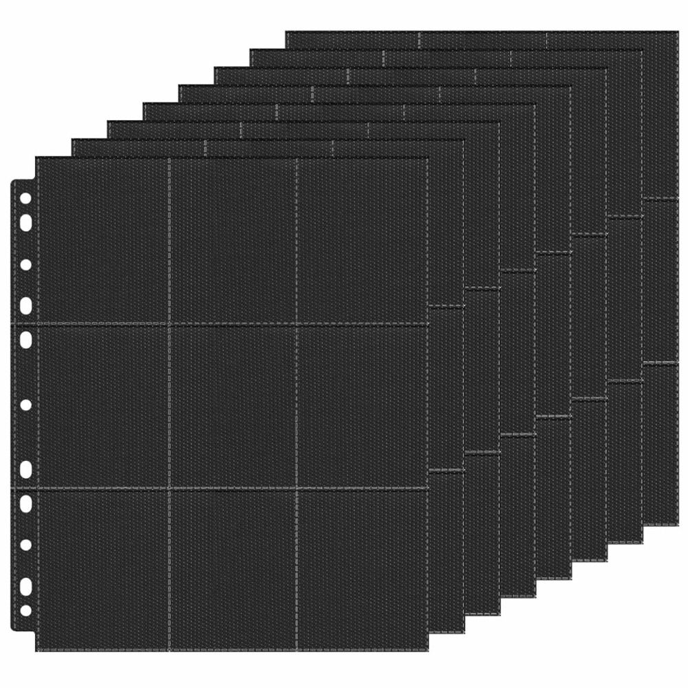 Trading Card Binder - 10 Hojas de 9 Bolsillos para