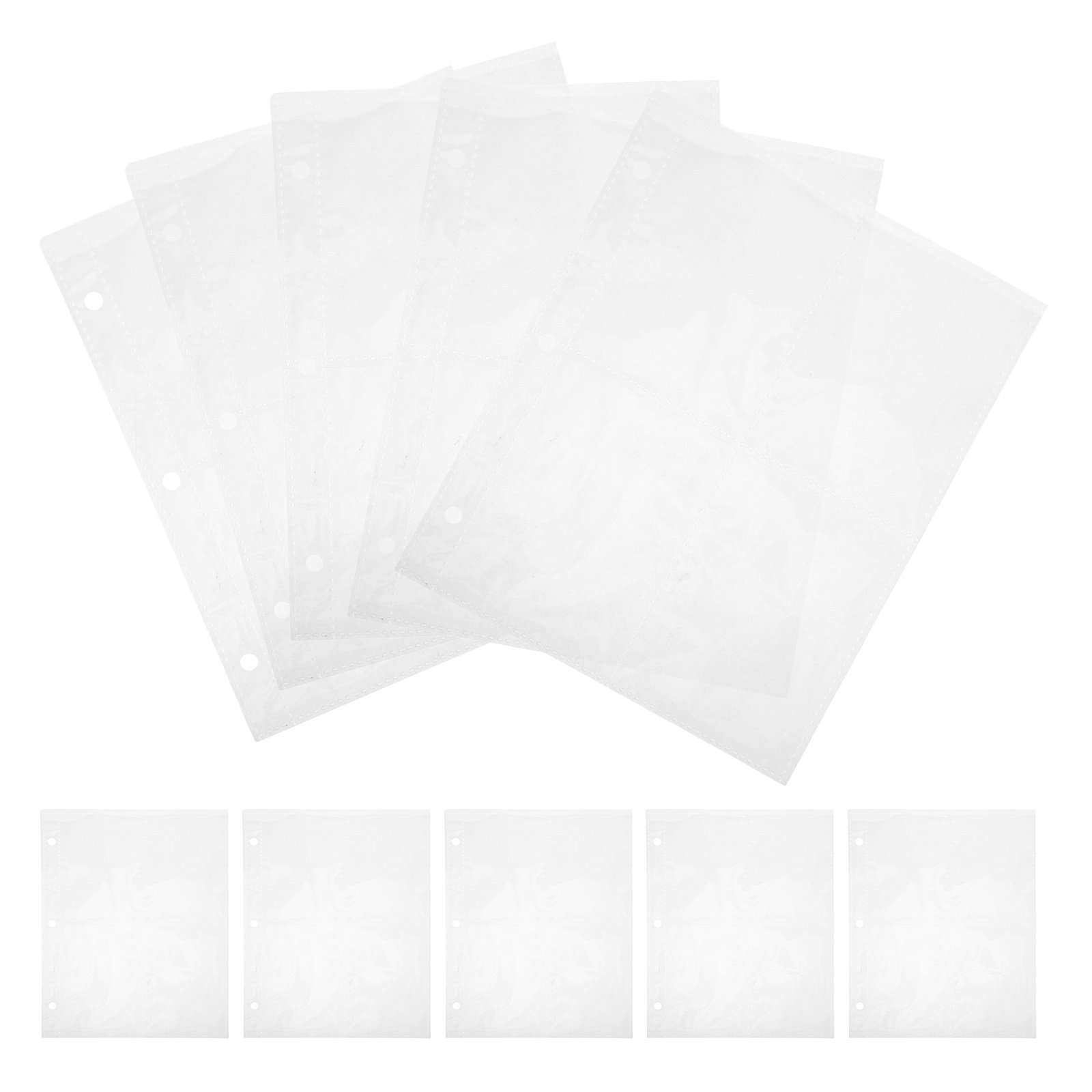 Trading Card Binder - Paquete de 10 Fundas Protectoras Transparentes
