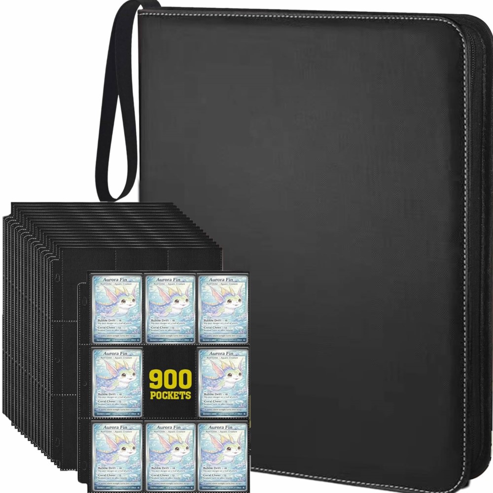 Graded Card Display - Álbum para Tarjetas con 900 Bolsillos,