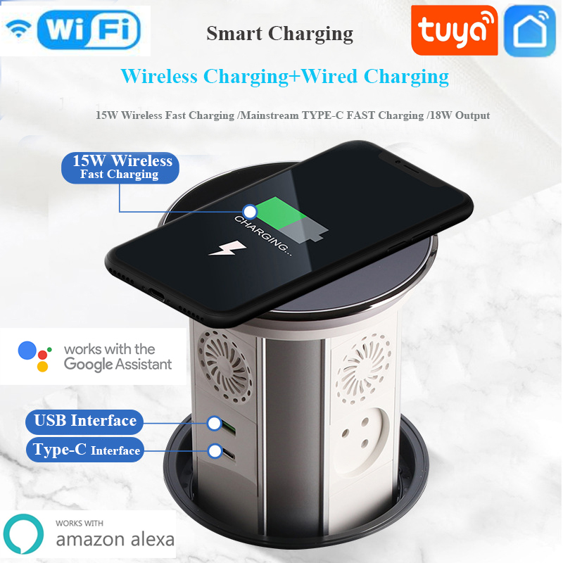 Pop Display Shelf - WIFI Tuya Touch-mesa emergente de elevación