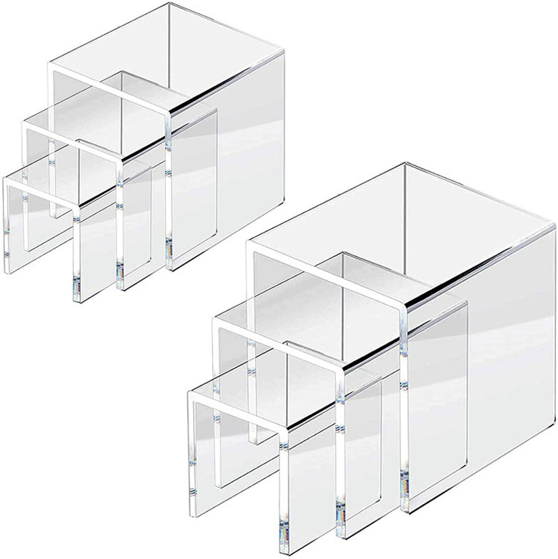Display Risers Set - Juego de 6 Soportes de Acrílico