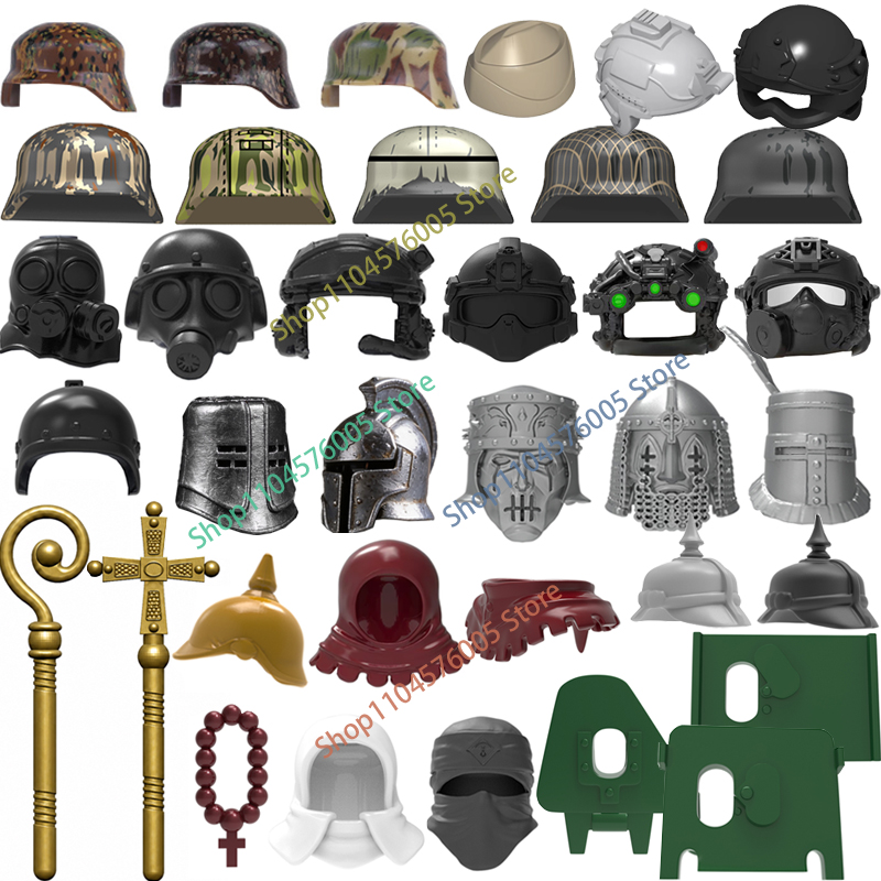 Lego Minifigure Holder - Figuras MOC, Piezas de Cuerpo, Bloques