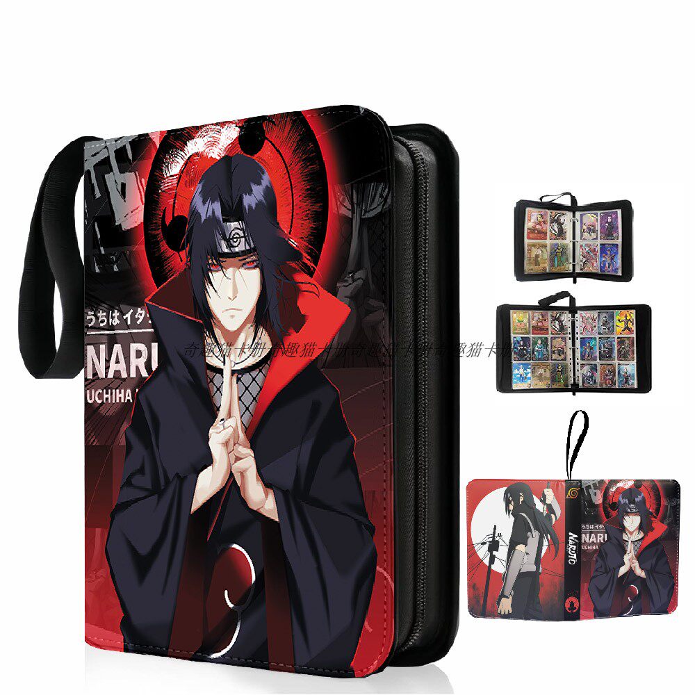 Trading Card Binder - Carpeta para tarjetas NARUTO, soporte para