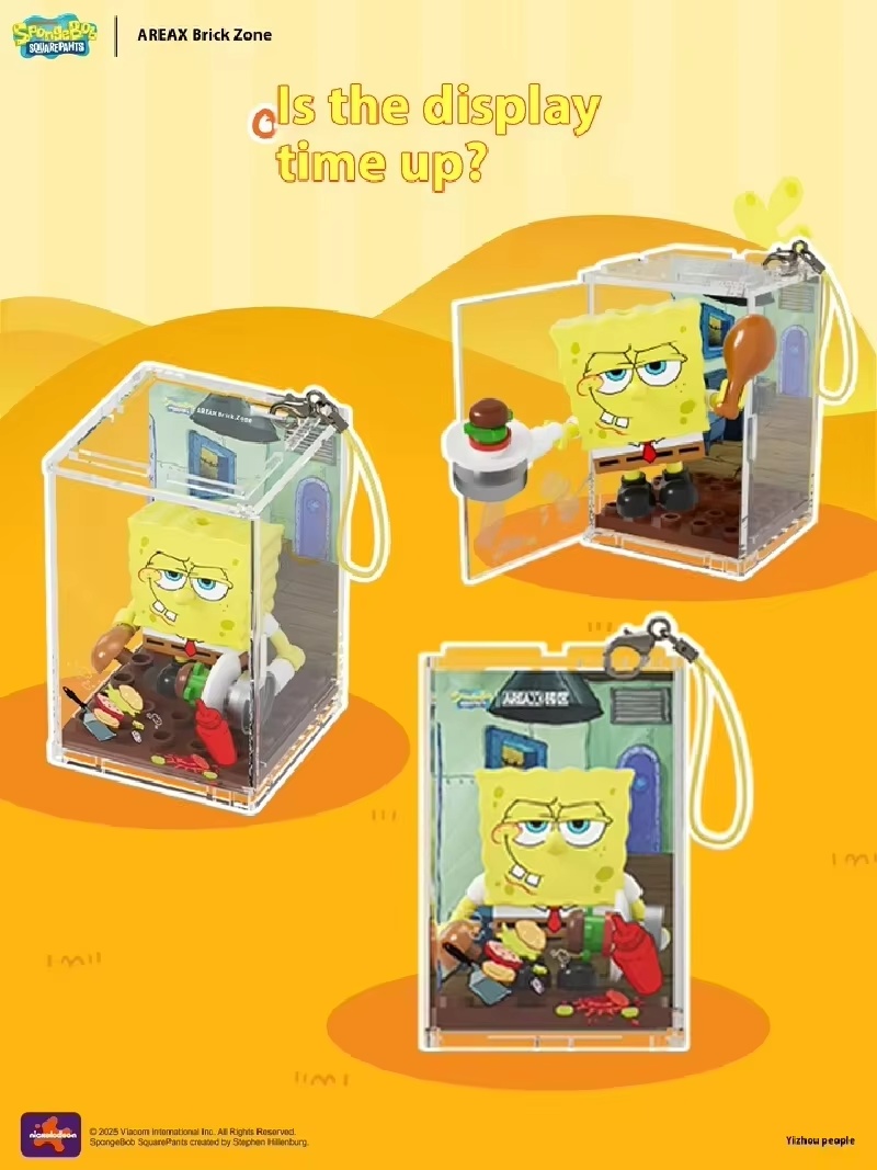 AREAX Genuino Bob Esponja Biki - Building Block Mini reseña y precio