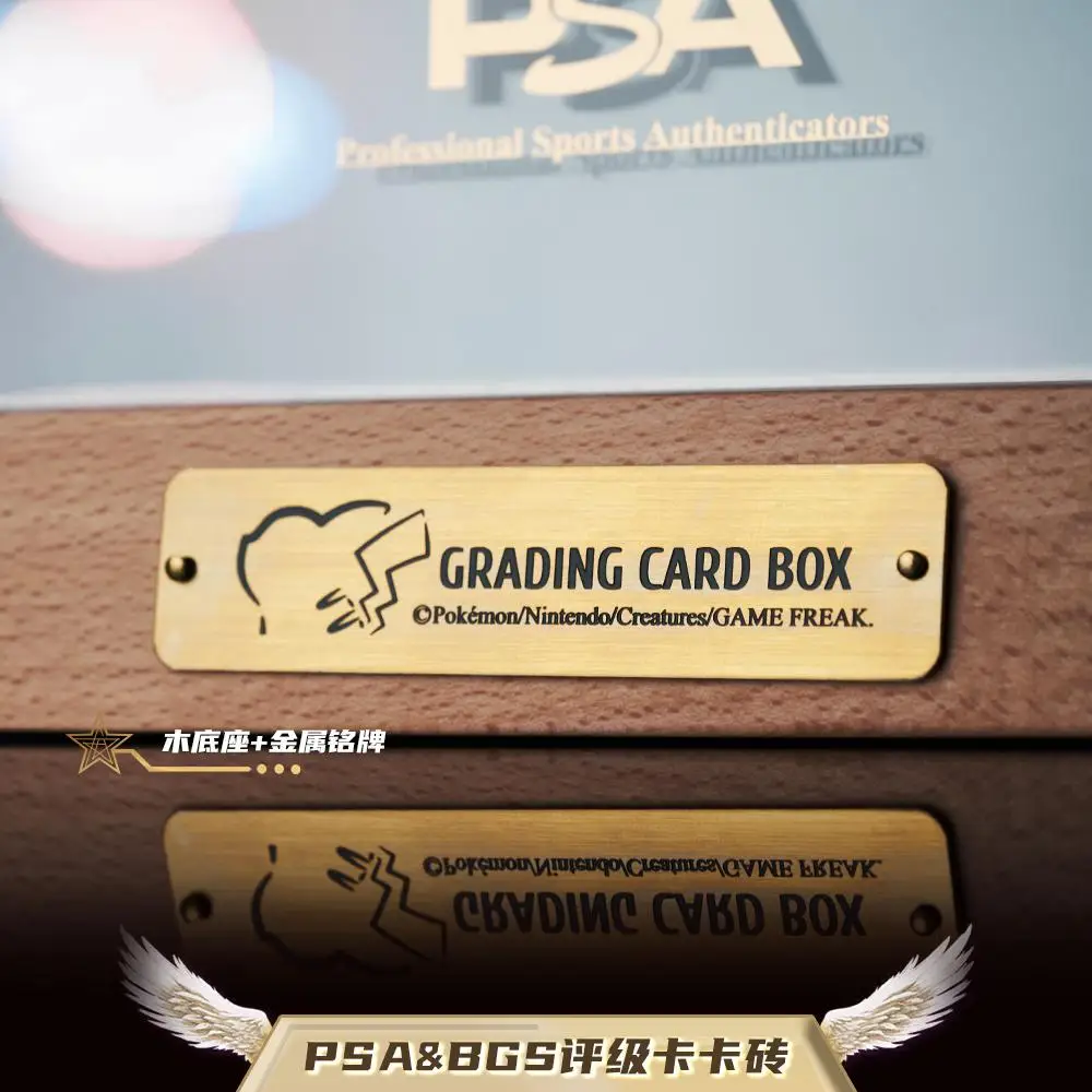Base de Madera Sólida para Exh - Graded Card Display reseña y precio