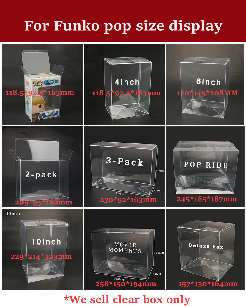 Caja transparente transparente - Funko Pop Protector reseña y precio
