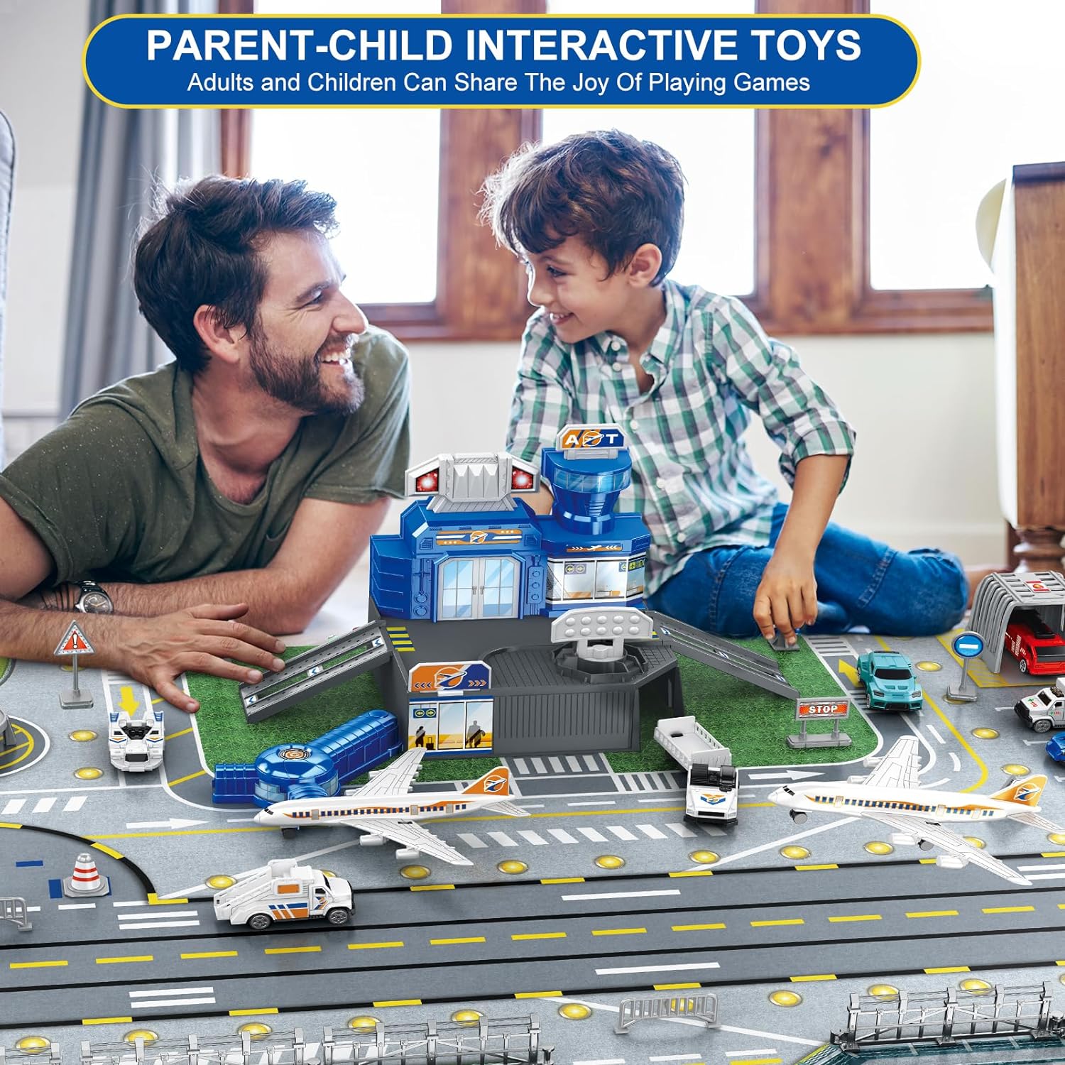 Juego de juguetes con escena d - Model Airplane Plastic reseña y precio