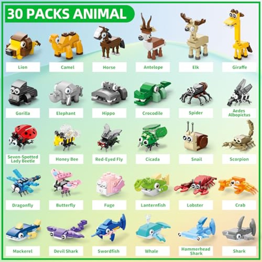 30 Paquetes de Recuerdos para  - Building Block Mini reseña y precio