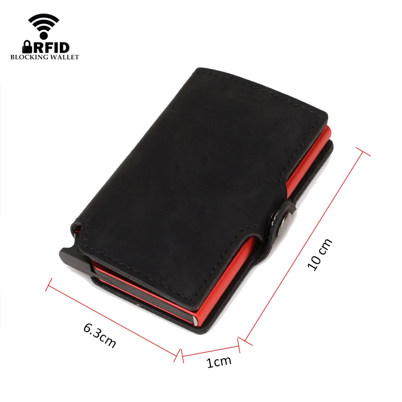 Tarjetero delgado para hombre, - Card Top Loader reseña y precio
