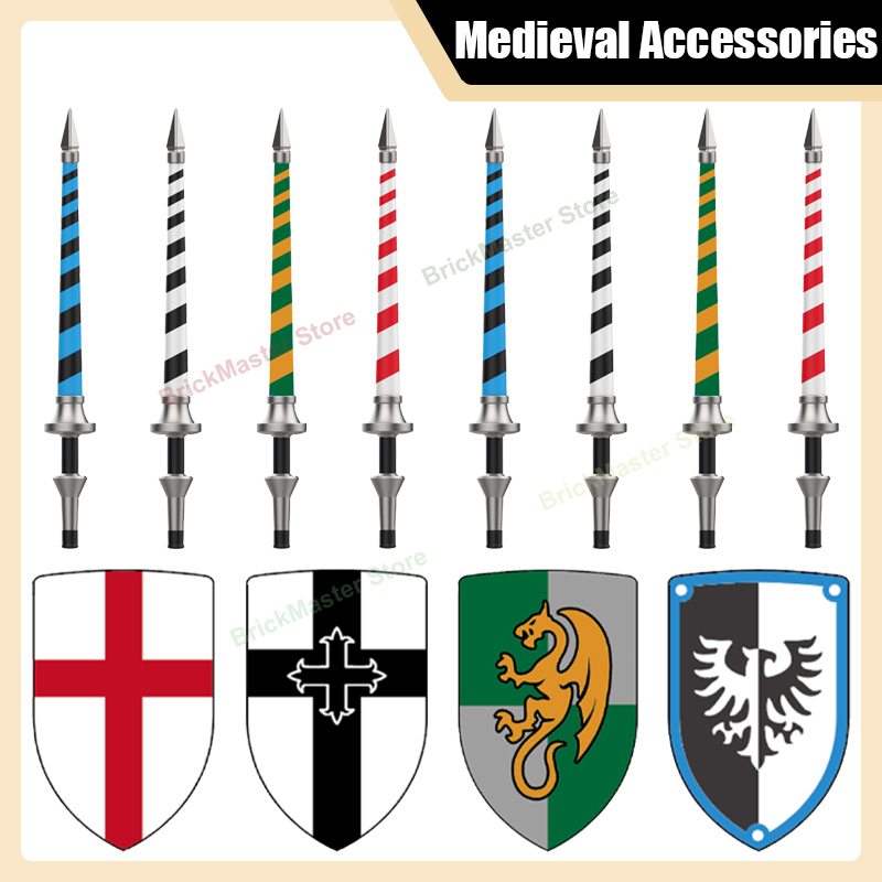 Castillo militar Medieval, blo - Lego Minifigure Holder reseña y precio
