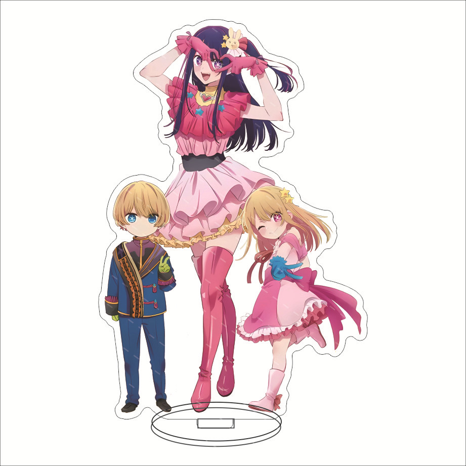 Figura de anime de 16 cm Oshi  - Figma Stand Set reseña y precio