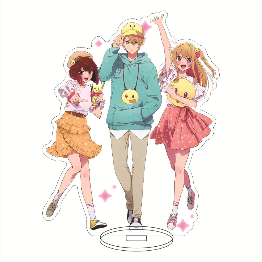Figura de anime de 16 cm Oshi  - Figma Stand Set reseña y precio