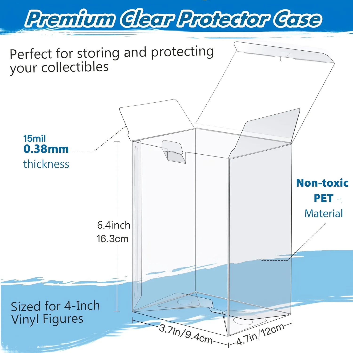 Vitrina Pop transparente Compa - Funko Pop Protector reseña y precio