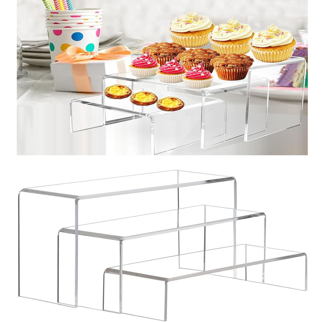 3 estantes de exhibición de ac - Pop Display Shelf reseña y precio