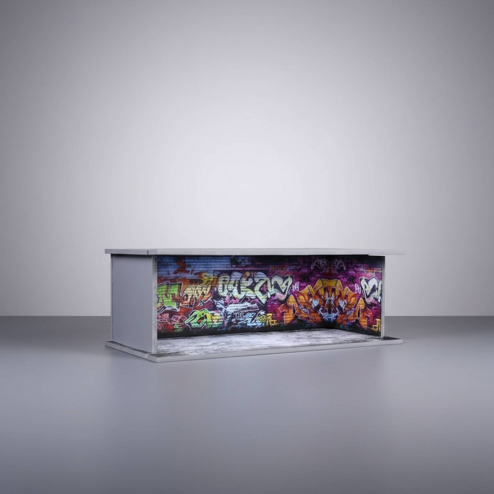 Maqueta de Garaje de Estaciona - Display Case Acrylic reseña y precio