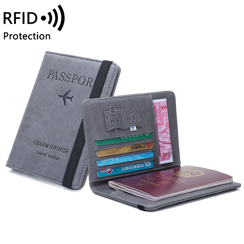 Porta pasaporte unisex de cuer - Card Top Loader reseña y precio