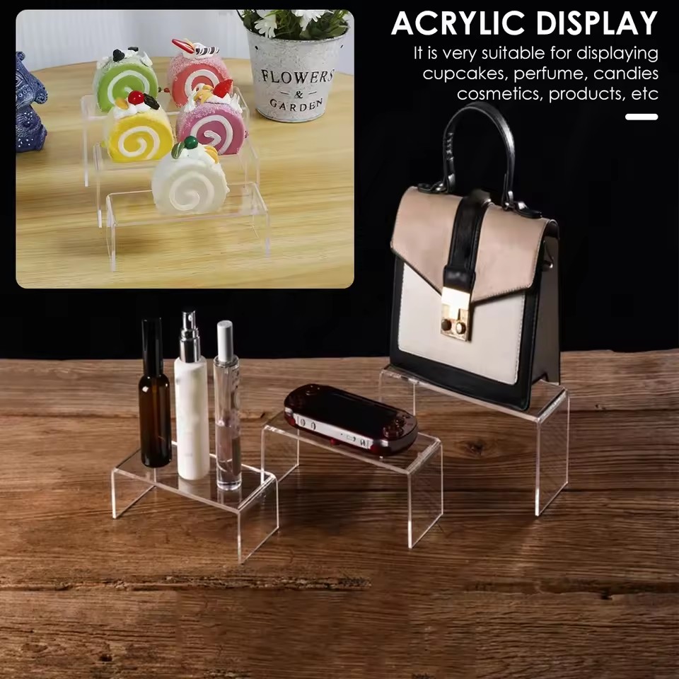Soporte de exhibición acrílico - Display Risers Set reseña y precio