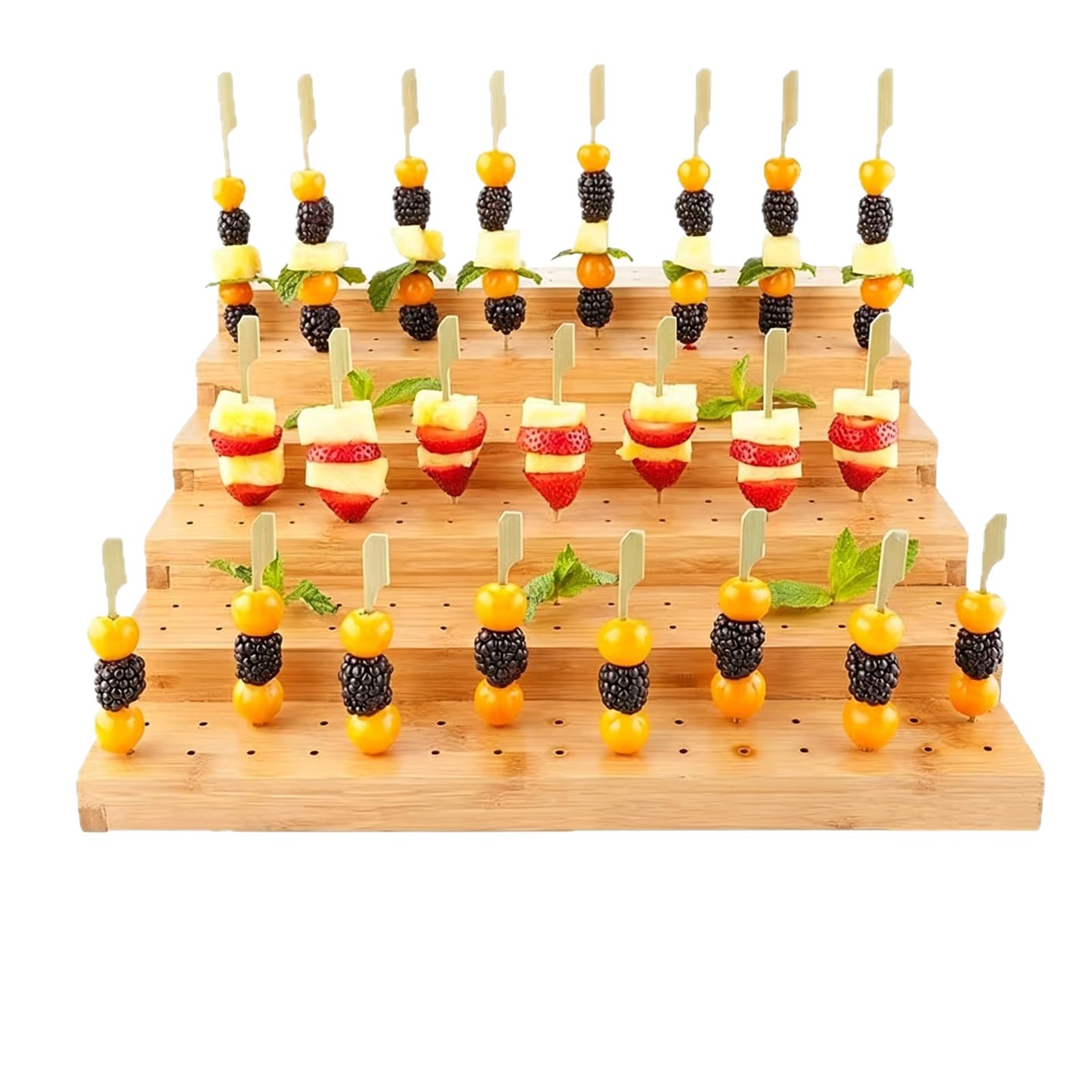 Expositor de madera portátil p - Display Risers Set reseña y precio