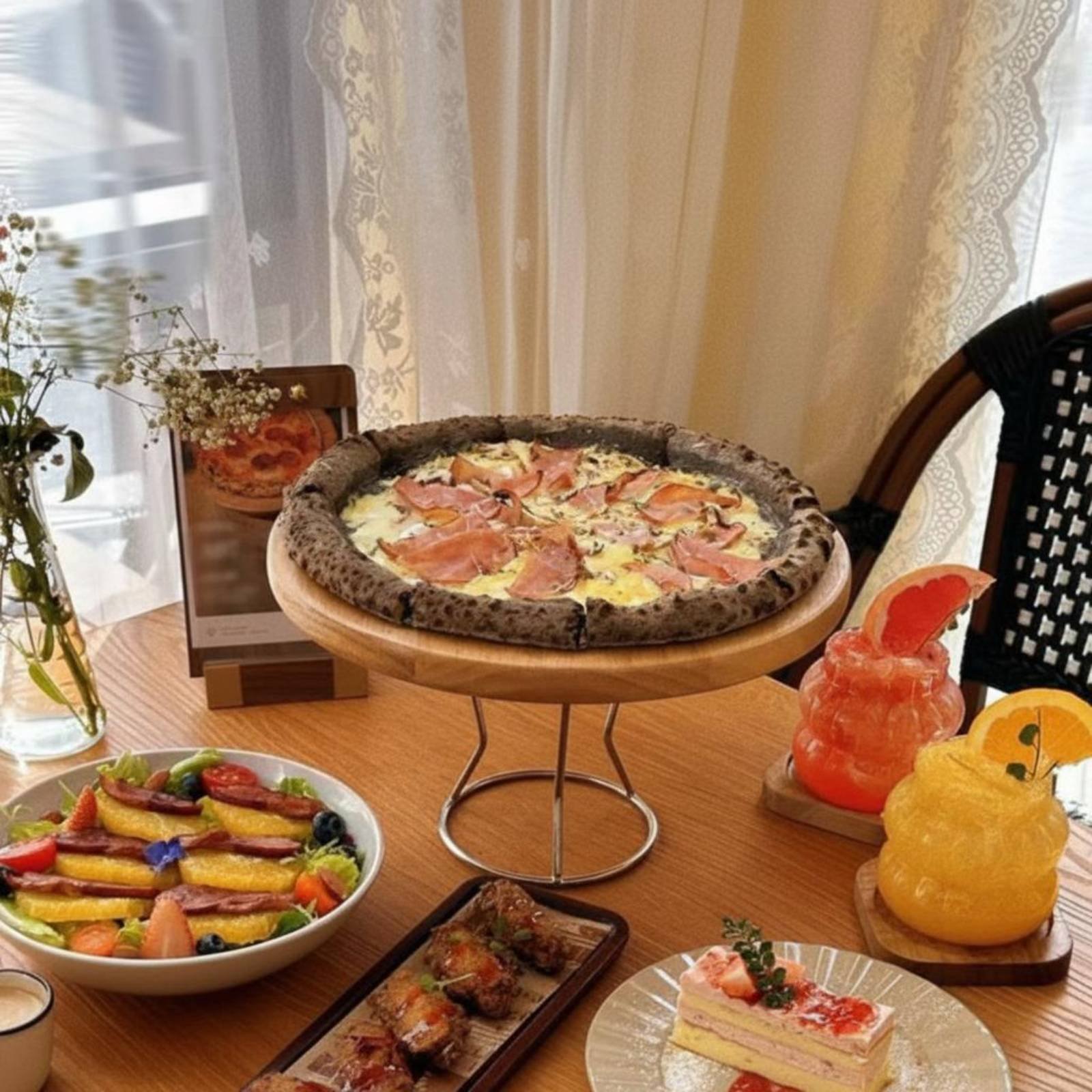 Soporte para Pizza de Diseño R - Display Risers Set reseña y precio