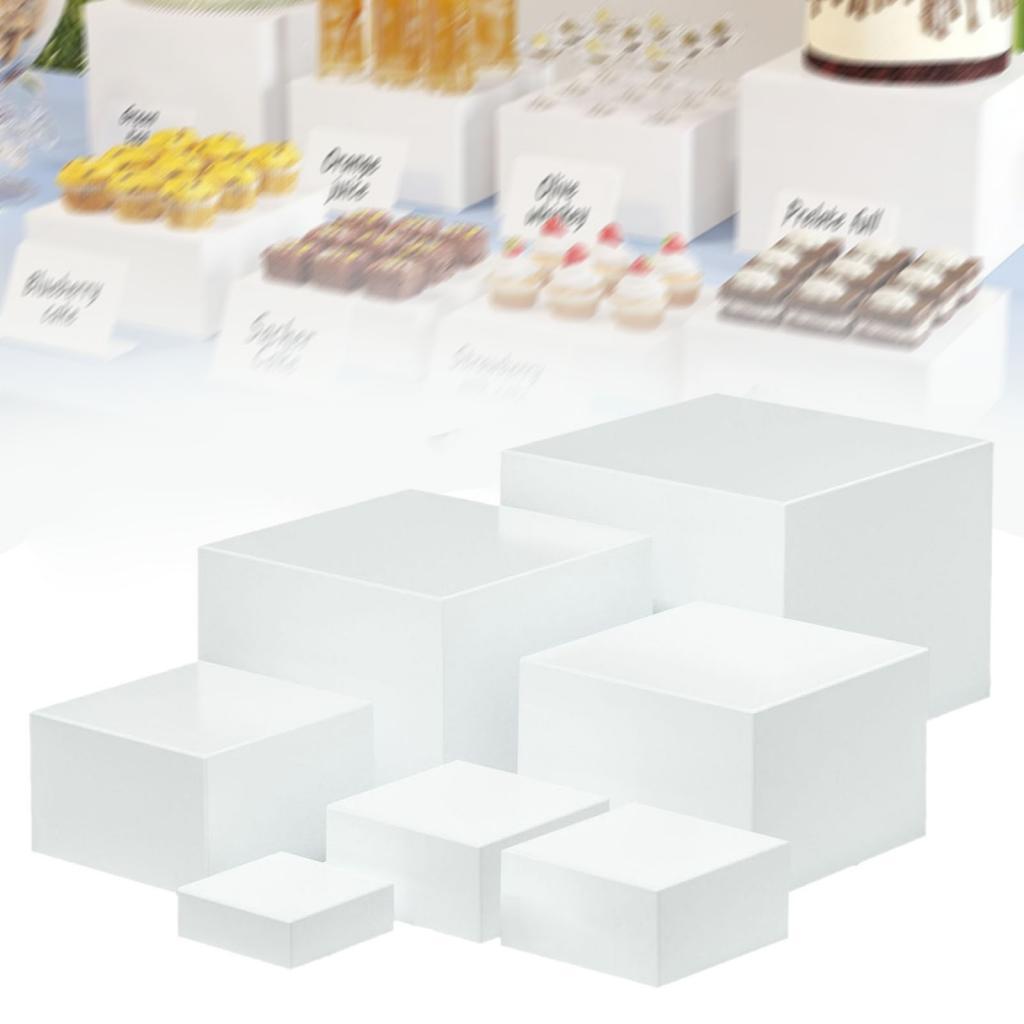 7 piezas de caja de exhibición - Display Risers Set reseña y precio