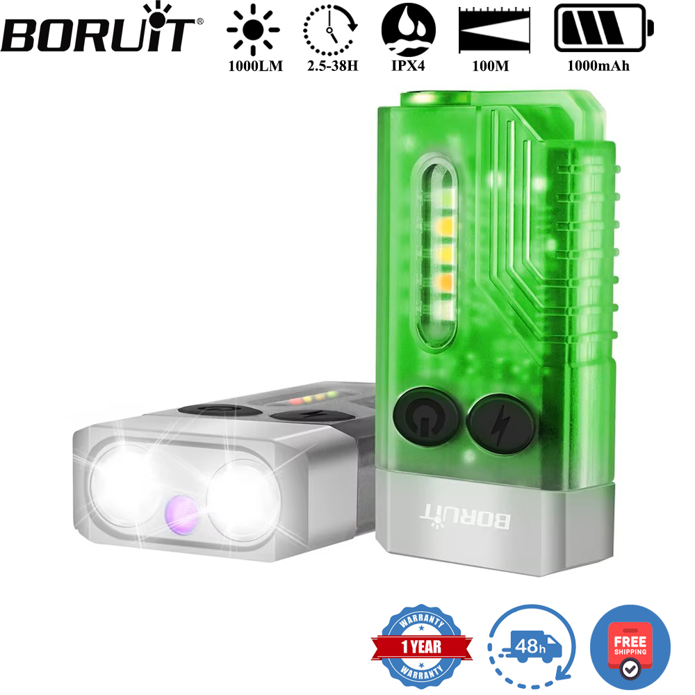 BORUiT V10 llavero UV LED EDC  - Fidget Cube Original reseña y precio