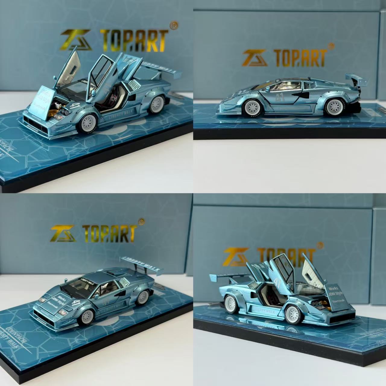 TOPART 1/64 Modelo de Auto a E - Die Cast Car 1 64 reseña y precio