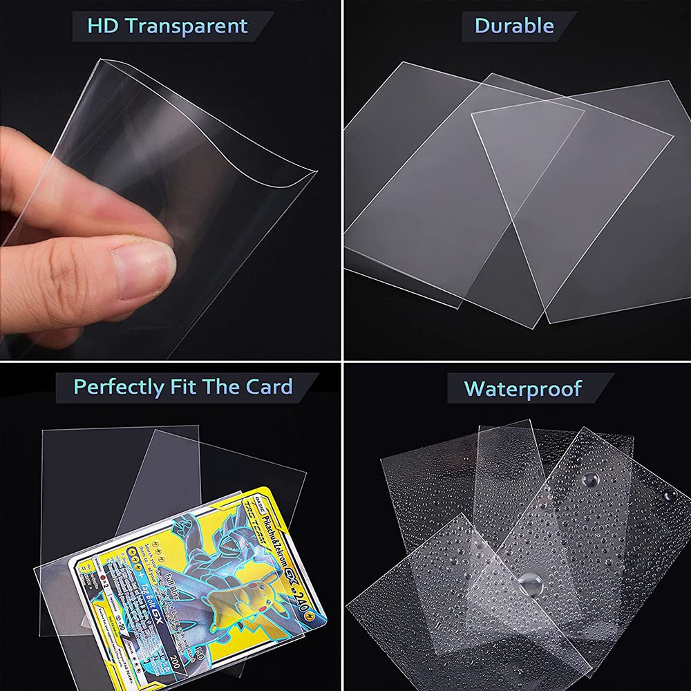 Paquete de 200 fundas transpar - Card Penny Sleeve reseña y precio