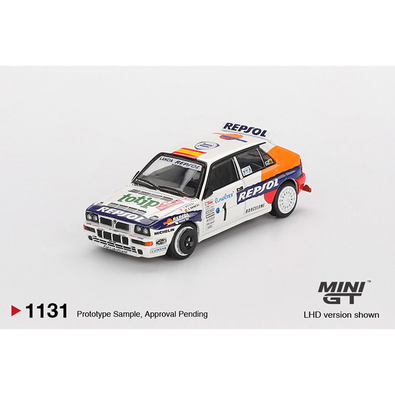 MINIGT 1131 1:64 Lancia Delta  - Die Cast Car 1 64 reseña y precio