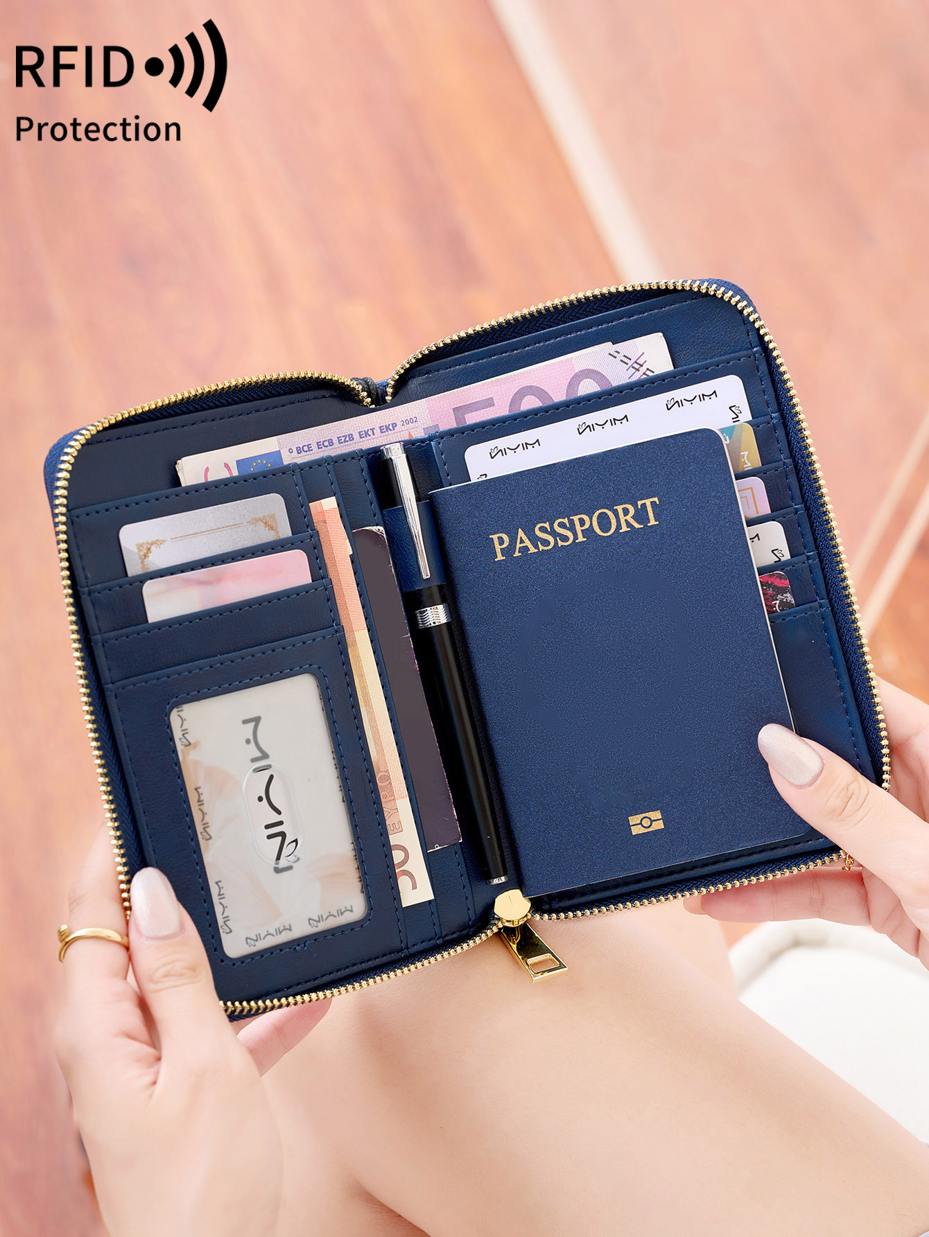 Porta Pasaportes con Protecció - Card Top Loader reseña y precio