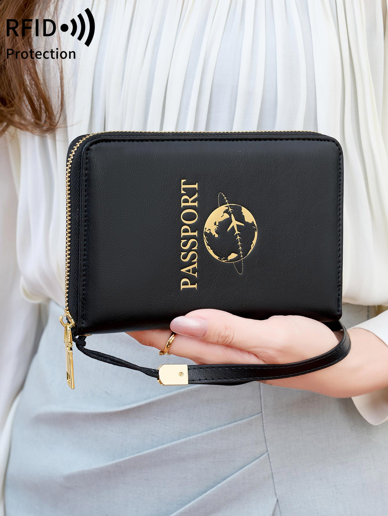 Porta Pasaportes con Protecció - Card Top Loader reseña y precio